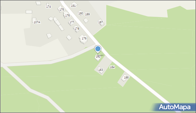 Lipowiec, Lipowiec, 182, mapa Lipowiec