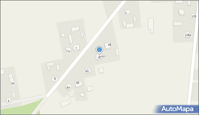 Lipowiec, Lipowiec, 4C, mapa Lipowiec