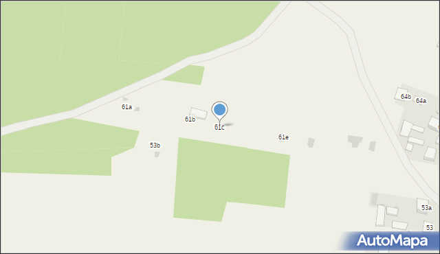 Lipowiec, Lipowiec, 61c, mapa Lipowiec