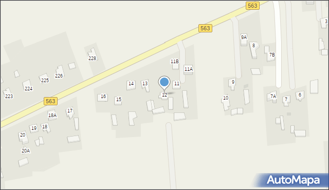 Lipowiec Kościelny, Lipowiec Kościelny, 12, mapa Lipowiec Kościelny