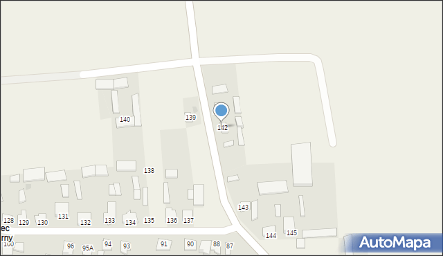 Lipowiec Kościelny, Lipowiec Kościelny, 142, mapa Lipowiec Kościelny