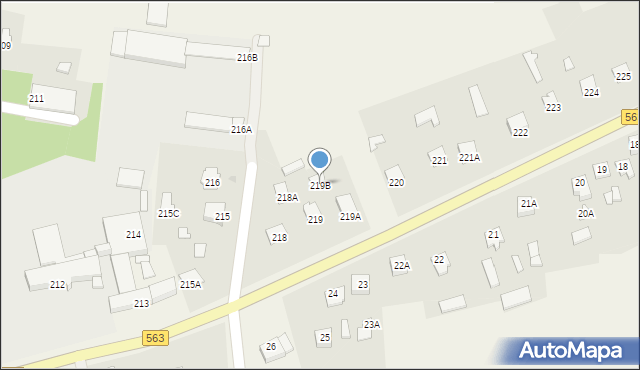 Lipowiec Kościelny, Lipowiec Kościelny, 219B, mapa Lipowiec Kościelny