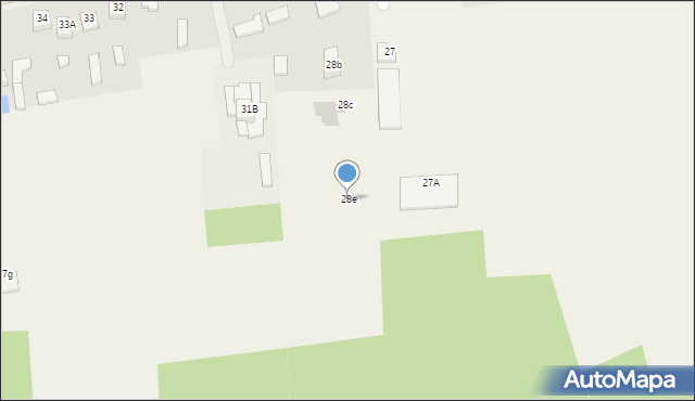 Lipowiec Kościelny, Lipowiec Kościelny, 28e, mapa Lipowiec Kościelny