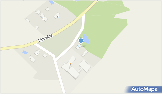 Lipowina, Lipowina, 3/1, mapa Lipowina