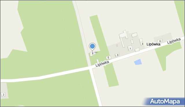 Lipówka, Lipówka, 4, mapa Lipówka