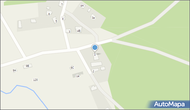 Lipowy Most, Lipowy Most, 1, mapa Lipowy Most