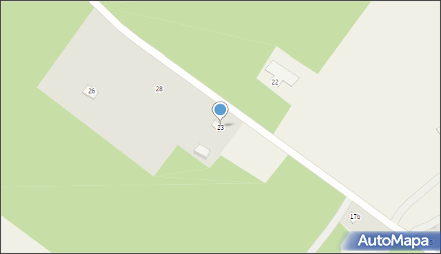Lipowy Most, Lipowy Most, 23, mapa Lipowy Most