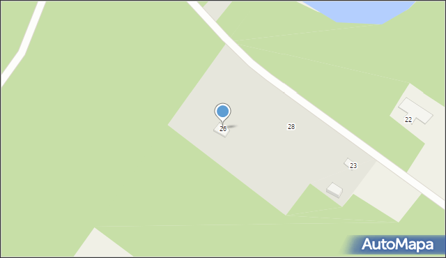 Lipowy Most, Lipowy Most, 26, mapa Lipowy Most