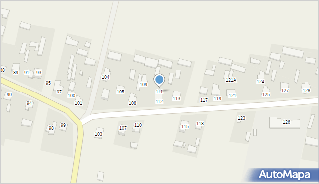 Lipsko, Lipsko, 111, mapa Lipsko