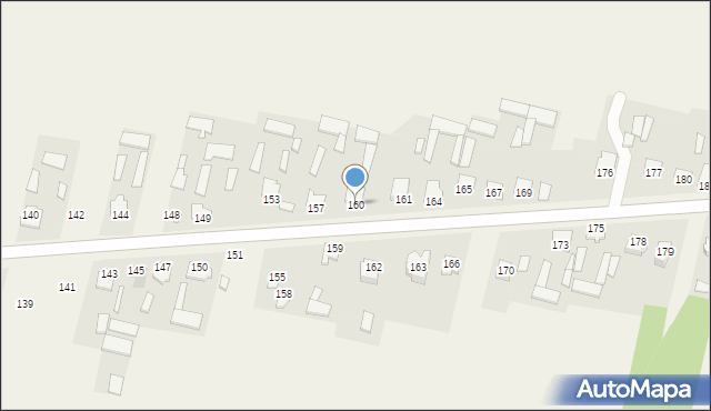 Lipsko, Lipsko, 160, mapa Lipsko