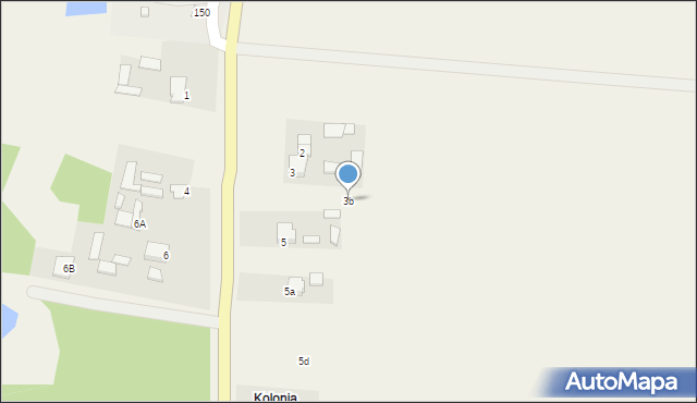 Lipsko, Lipsko, 3b, mapa Lipsko