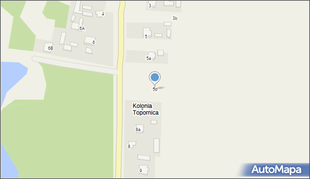 Lipsko, Lipsko, 5d, mapa Lipsko