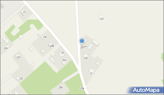 Lipsko-Polesie, Lipsko-Polesie, 12c, mapa Lipsko-Polesie