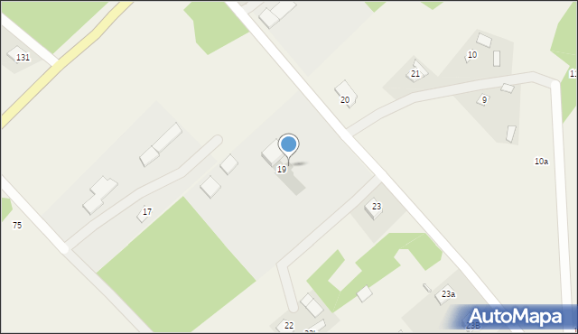 Lipsko-Polesie, Lipsko-Polesie, 19/1, mapa Lipsko-Polesie