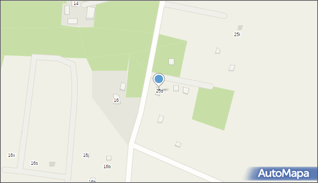 Lipy, Lipy, 25s, mapa Lipy