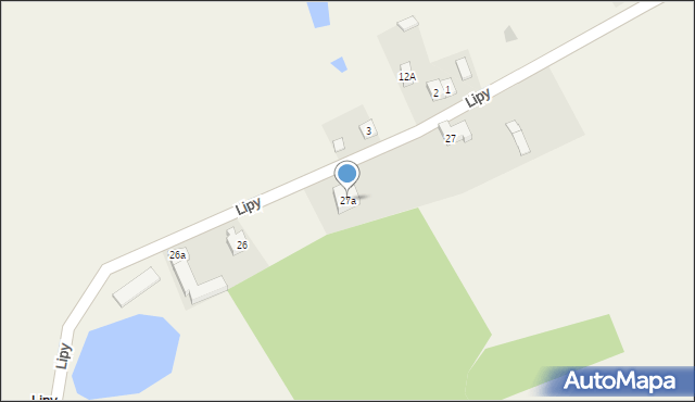 Lipy, Lipy, 27a, mapa Lipy