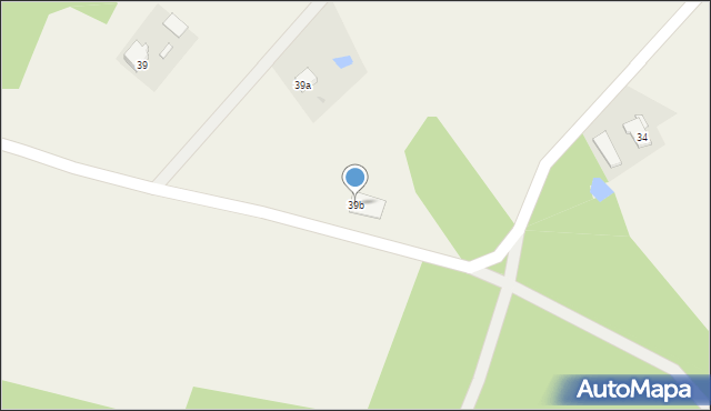 Lisek, Lisek, 39b, mapa Lisek