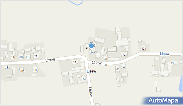 Lisew, Lisew, 37, mapa Lisew