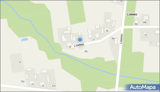 Lisewo, Lisewo, 36, mapa Lisewo