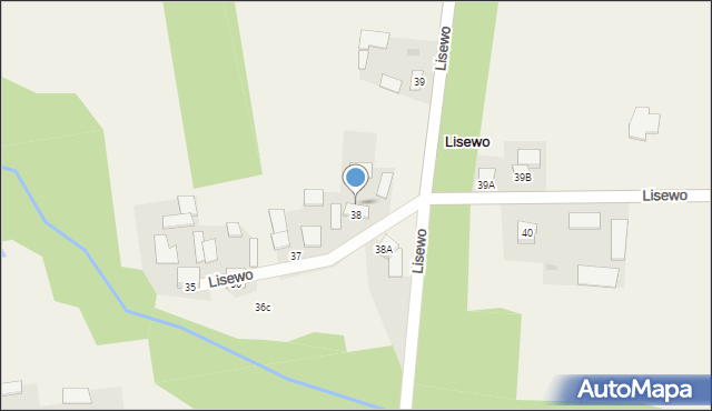 Lisewo, Lisewo, 38b, mapa Lisewo