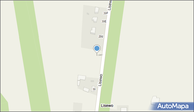 Lisewo, Lisewo, 39c, mapa Lisewo