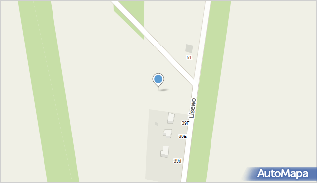 Lisewo, Lisewo, 39h, mapa Lisewo