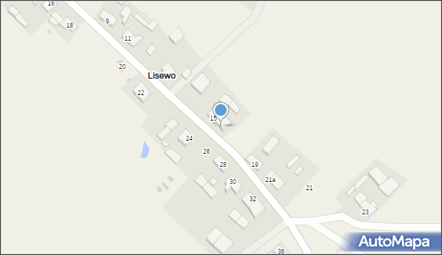 Lisewo, Lisewo, 17, mapa Lisewo