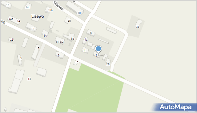 Lisewo, Lisewo, 2/2, mapa Lisewo