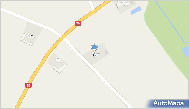 Lisewo-Parcele, Lisewo-Parcele, 31A, mapa Lisewo-Parcele