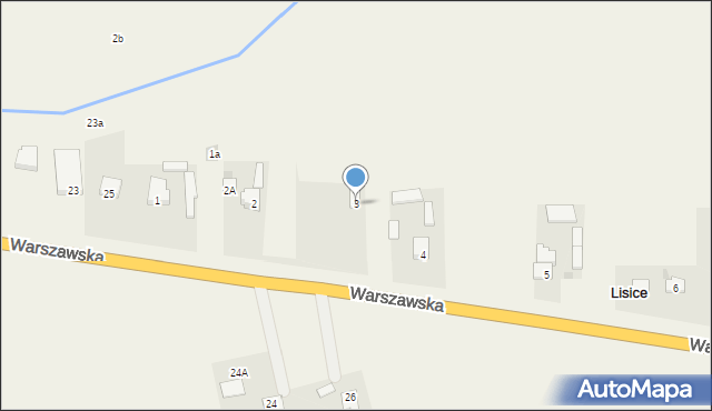 Lisice, Lisice, 3, mapa Lisice