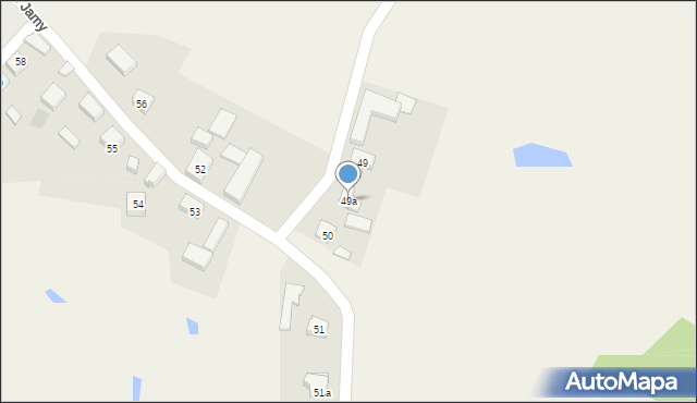 Lisie Jamy, Lisie Jamy, 49a, mapa Lisie Jamy