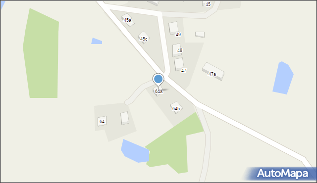 Lisie Jamy, Lisie Jamy, 64a, mapa Lisie Jamy