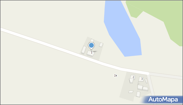 Lisie Pole, Lisie Pola, 1, mapa Lisie Pole