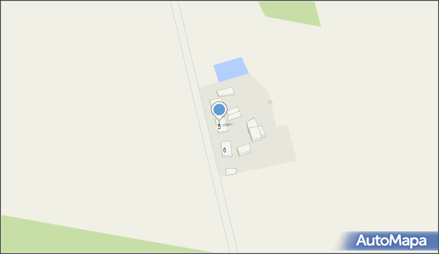 Lisie Pole, Lisie Pola, 5, mapa Lisie Pole