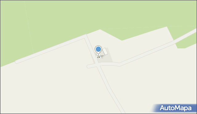 Lisie Pole, Lisie Pole, 24, mapa Lisie Pole