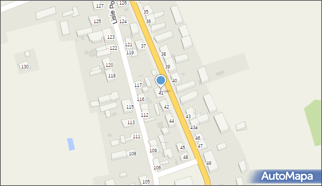 Lisie Pole, Lisie Pole, 41, mapa Lisie Pole