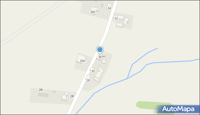 Lisiec, Lisiec, 31, mapa Lisiec