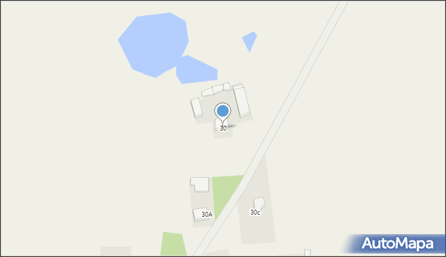 Lisiec Mały, Lisiec Mały, 30, mapa Lisiec Mały