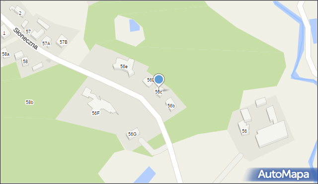 Lisiec Mały, Lisiec Mały, 56c, mapa Lisiec Mały