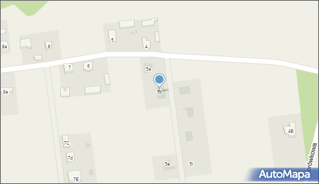 Lisiec Mały, Lisiec Mały, 5b, mapa Lisiec Mały