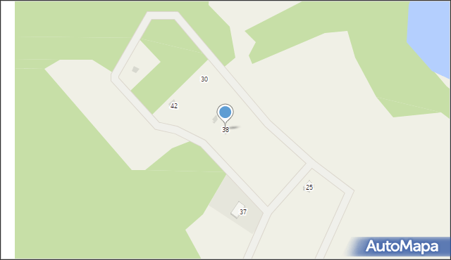 Lisiny, Lisiny, 38, mapa Lisiny