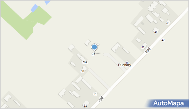 Lisiowólka, Lisiowólka, 110, mapa Lisiowólka