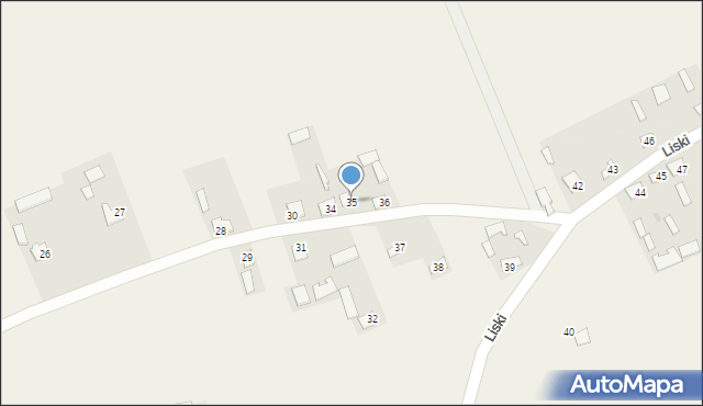 Liski, Liski, 35, mapa Liski
