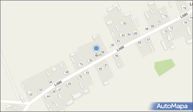 Liski, Liski, 56, mapa Liski