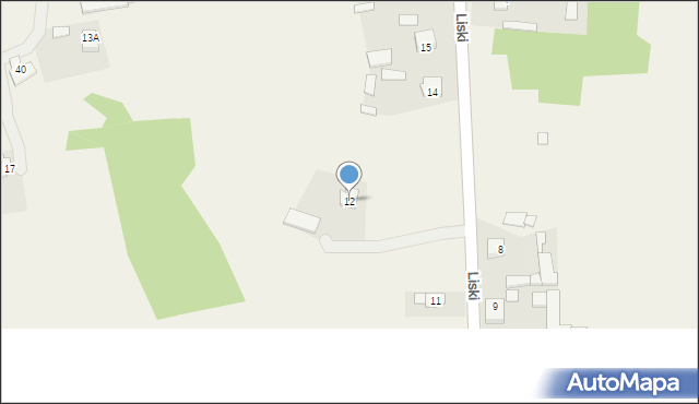 Liski, Liski, 12, mapa Liski