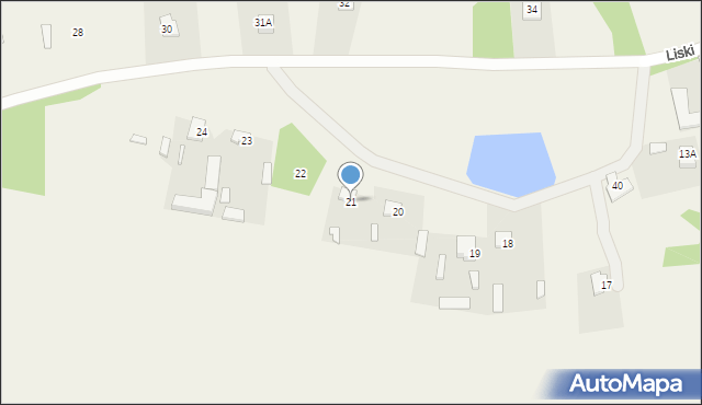 Liski, Liski, 21, mapa Liski