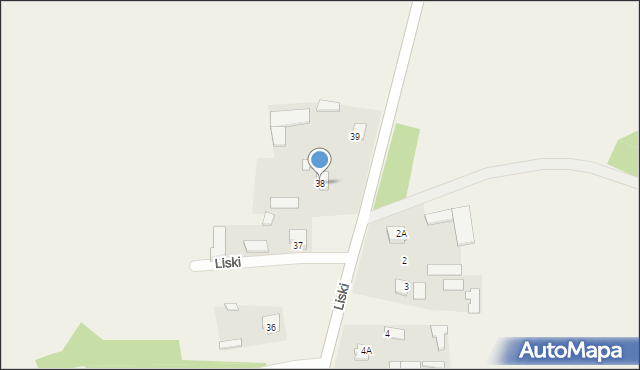 Liski, Liski, 38, mapa Liski