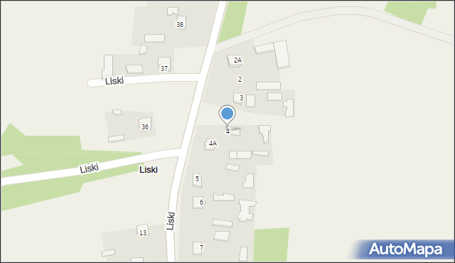 Liski, Liski, 4, mapa Liski