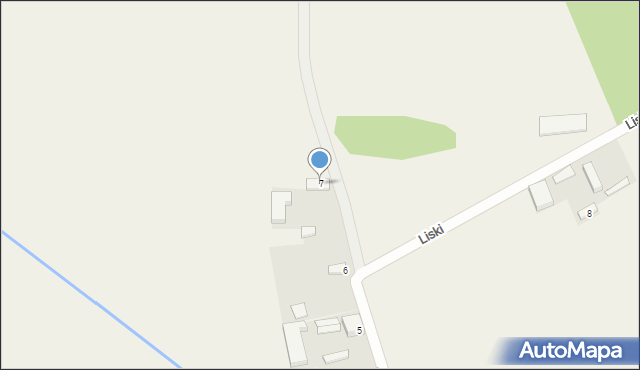 Liski, Liski, 7, mapa Liski