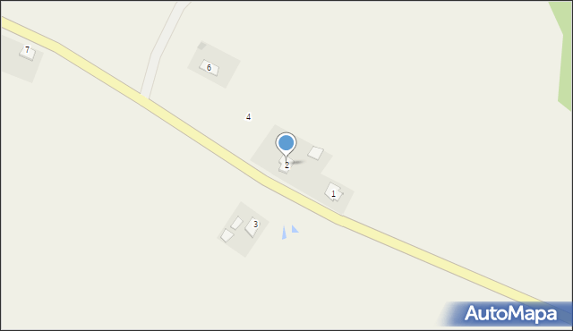 Liskowate, Liskowate, 2, mapa Liskowate